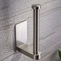 Miniatyrbillede 4 af 5: Selvklæbende Toiletpapirholder uden borehuller Tapetstøtteholder til Papir, WC Rulle Rustfrit stål Derouleur Wc Wc
