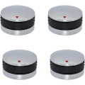 Pikkukuva 1 / 5: 4 yleiskäyttöisen säätönupin sarja kaasugrilliin, 50 mm, liesi/uuni/grilli (50 mm)