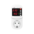 Miniatyrbillede 1 af 5: LCD Dobbelt Display Intelligent Display 16A BESKYTTELSE mod overbelastninger Automatisk Beskyttelse af Spænding og Ho Ho Bureau JJSVA-16 【Europ
