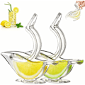 Miniatyrbillede 1 af 5: Individuel Deluxe Design Citronpresser, Citron Citron Pry Grave Manuel Akryl Tillid til Transparent Service Krone