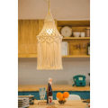 Miniatyrbild 2 av 4: Macrame lampskärm Boho hängande pendellampa lock modern kontor sovrum vardagsrum plantskola sovsal bohemisk heminredning