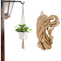 Miniatyrbild 1 av 4: 4 st macramé upphängningskruka, macrame växtupphängning, stöd för hängande krukor för blommor, macrame upphängning macrame växt bomullsrep hängande växtdekoration