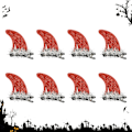 Pikkukuva 1 / 5: Halloween-hiuspidikkeet 4 kappaleen hiuskoristeet, hiuspidikkeet, hiuskoristepidikkeet haamudekoraatio, juhlakoriste, hiuspanta, hiuskoristeet tytölle