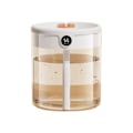 Miniatyrbilde 1 av 5: (Hvit) Romluftfukter, 2L for enkelt soverom, automatisk luftfukter, diffusor luftfukter for skrivebordsplanter