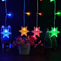 Miniatyrbillede 2 af 5: RGB Guirlande Lumineuse Rideau, Rideau Lumière, LED Etoilée, LED string light, 96erLED 3.5M Guirlande d'Eclairage,Guirlande LED décoration de Fenê