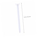Miniatyrbilde 3 av 4: 50 stk. Ballholdere Ball Stud Golf Tees Golfutstyr Golftilbehør Hvit Stigetrinnsgolf Triks