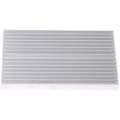 Miniatyrbillede 3 af 4: Hjertependulchip i form af et aluminiumsgitter til LED-effekttransistor IC 100 x 60 mm
