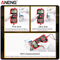 Miniatyrbild 2 av 5: 8340 Multimeter Digital Intelligent Automatisk Identifiering Voltmeter 1999 Punkter Elektrisk testpenna med bakgrundsbelyst skärm NCV Ficklampa AC DC spänning re