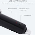 Miniatyrbillede 4 af 4: Lupe 30x hvid lilla gul lys 3 farver Genopladelig USB med multifunktionelt blad