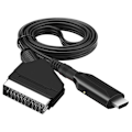 Pikkukuva 1 / 5: Scart–HDMI-kaapeli – Scart–HDMI-adapteri – All-in-One Scart–HDMI 1080p/720p ääni- ja videomuunnin