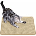 Miniatyrbild 5 av 5: Kattklösmatta för mattor, klösmatta för kattkoja i vävd naturlig sisal, halkfri, praktisk leksak för klor, kattmatta som skyddar mattorna