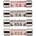 Miniatyrbillede 4 af 5: 4 Værdier 120 Stykker 3 5 10 13 A Ampere 240 V Volt Hohold Sector F 6.3x25 mm 0.25x1 tomme BS1362 Keramisk rørpatron med fs sortimentssæt