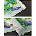 Pikkukuva 3 / 3: Lasinen koriste 200 x 30cm itseliimautuva värillinen huurrettu lasi elektrostatiikka wc anti-peilikalvo ikkunan aurinkosuoja eristävä kalvo, Peacock Ope