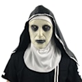 Miniatyrbillede 1 af 4: Nonne Maske Halloween Horror Scary Scary Beam Kvindelig Spøgelse Ansigt Hoved Tricky Fest Rekvisitter