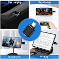 Miniatyrbild 5 av 5: USB C till USB-adapter 4-pack, USB C till USB-adapter används ofta i bärbara datorer, MacBook, telefoner och surfplattor, USB A till USB C, USB till USB C, typ C till US