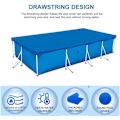 Miniatyrbillede 3 af 5: Swimmingpool-dæksel, vandtæt rektangulær pool-dæksler Easy Set støvtæt poolbeskytter til rammesvømmebassiner (300*200CM/9.84*6.56FT)