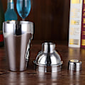 Miniatyrbillede 3 af 5: Cocktail shaker med indbygget si til blanding af drinks, gave til far kæreste