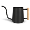 Miniatyrbillede 1 af 3: Vandkande - 35oz/1000ml Metal Rustfrit Stål Vandkande med Lang Tud til Indendørs Planter Bonsai Udendørs Have Blomsterdekoration (Sort)