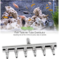 Miniatyrbillede 5 af 5: Luft rustfrit stål luftkontrolventil, luftstrømsdispenser, akvarieluftreguleringsventil, til akvarier, fiskeboks, akvakultur