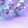 Miniatyrbillede 3 af 5: 6 stykker sølv facet kugle diskokugle boule disco, diskokugle til diskofeber 70'erne, hængende dekoration, glitterkugle, til fest, karneval