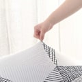 Pikkukuva 3 / 5: 4 huoneen ruokailuhuoneen tuolinpäällinen, irrotettava elastinen pestävä venyvä tuoli yleiskäyttöön
