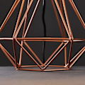 Miniatyrbilde 5 av 5: Bordlampe moderne polyhedral LED bordlampe stue soverom skrivebord nattbord lampe bryter linjelampe gulvlampe