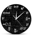 Matematik Väggklocka Matematik Klocka Examen Present Present Trä 30cm