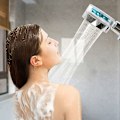 Miniatyrbilde 3 av 4: Dusjhode, vannsparende anti-kalk dusjhode, høytrykks propell dusjhode tre-nivå filter filtersystem med 3 utskiftbare PP Cot