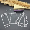 Miniatyrbilde 3 av 5: 2 stk. Scrapbooking-stanseskjæremal, stensiler, karbonstål-stanseskjæremal, DIY-dekorasjonsalbum, papir, kort, håndverk