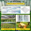 Miniatyrbild 4 av 5: Transparent plastfilm för växthus - polyeten trädgårdstäckning lämplig för växthusväxter för att skydda mot vind, frost och damm.