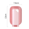 Miniatyrbild 1 av 4: Silikonskrapa för diskho (rosa, 2 st)