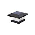 Solcelle Stolpe Solcelle Lys, Solcelle Stolpe Solcelle Stolpe Lys Solcelle Pillar Lampe Vanntett Utendørs Kolonne Lys LED Solcelle Lys for Trestolper, Dekk, Terrasse