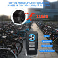 Pikkukuva 4 / 5: Pyörähälytysjärjestelmä Pyörähälytysjärjestelmä Kaukosäätimellä Langaton - USB-C Vedenpitävä Moottoripyörä Pyörän Seuranta Hälytysjärjestelmä Varkaudenesto Värähtelevä Skootteri Hälytysjärjestelmä Pyörä A
