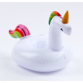 Miniatyrbilde 2 av 4: Boje, svømmebasseng bh Unicorn Oppblåsbar koppholder (hvit)