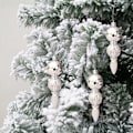 Miniatyrbillede 3 af 5: Julekugler ornament Juletræskugler 6 stk lange dekorative juletræsvedhæng