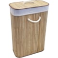 Miniatyrbillede 1 af 3: Foldbar rektangulær linnedkurv 403060 (Natur)