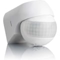 Miniatyrbillede 1 af 4: IP44 udendørs bevægelsesdetektor, fremspringende, programmerbar, infrarød sensor, rækkevidde 15m/180°, tilpasset, justerbar LED, maks. 800W/500W