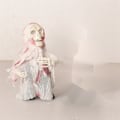 Miniatyrbilde 3 av 3: Halloween Elektriske Legetøj Horror Tricky Dansende Skelet Spøgelse Kan Gå og Svinge Glad Spøgelse Ornament Rekvisitter