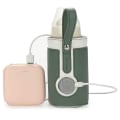 Pikkukuva 1 / 5: 3 lämpötilaa säädettävä kannettava pullonlämmitin, kannettava auton matkapullonlämmitin USB-maidonlämmitin pullonlämmitin (vihreä)