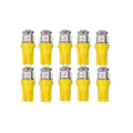 Miniatyrbillede 1 af 5: 10 stk. gule lys, T10 W5W LED 5050SMD 12V DC 10 stk.