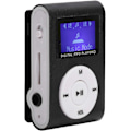 Pikkukuva 2 / 5: Mini MP3 -musiikkisoitin, (musta), Mini kannettava urheilun MP3-soitin takaklipsillä + LCD-näyttö, tukee jopa 32 Gt:n muistikorttia