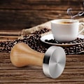 Miniatyrbild 5 av 5: Espressopress i rostfritt stål, kaffepress i rostfritt stål, espressopress för baristakaffe, espressomaskin