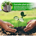 Miniatyrbillede 4 af 5: 300 non-woven planteposer - 12cm x 15cm, Biologisk nedbrydelige såposer, såpotter i stof, såposer til huller til hjemmehaver, til tomater, f