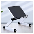 Miniatyrbillede 1 af 4: Sort læsestøtte Justerbar vippestøtte 360 Højde og justerbar vinkel Dukke Rest-foldbar foldbar til de fleste papirer og tablets og opskrifter