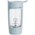 Miniatyrbillede 1 af 5: Blå 650ml Fitness Kop Elektrisk Blandekopp Automatisk Bærbar Elektrisk Blandekopp Melk Juice Kaffe Kopp Mikser Blender Flaske