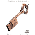 Miniatyrbillede 3 af 5: b Flash Drive, Retro Metal Key Shape Usb Flash Drive Memory Stick Usb 2.0 Pen Drive（Style 1）