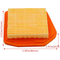 Pikkukuva 4 / 4: Ilmansuodatinsetti 3 kpl raivaussahoille ja pensasleikkureille Stihl 41471410300 FS240c FS260c FS360c FS410C FS460c FS460Rc