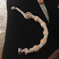 Miniatyrbilde 4 av 4: 1 stk Håndlaget tau perlet rør armbånd bærbar røykesett hvit