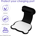 Miniatyrbild 3 av 5: 4-pack silikon dammpluggar för USB C-port dammpluggar för mobiltelefon och smartphone (björnform)