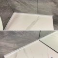Miniatyrbilde 4 av 5: Selvklebende tetningslist for badekar, dusj, dusjterskel, vannbriere for vask, badekar, våtromsgulv (hvit (2 m)